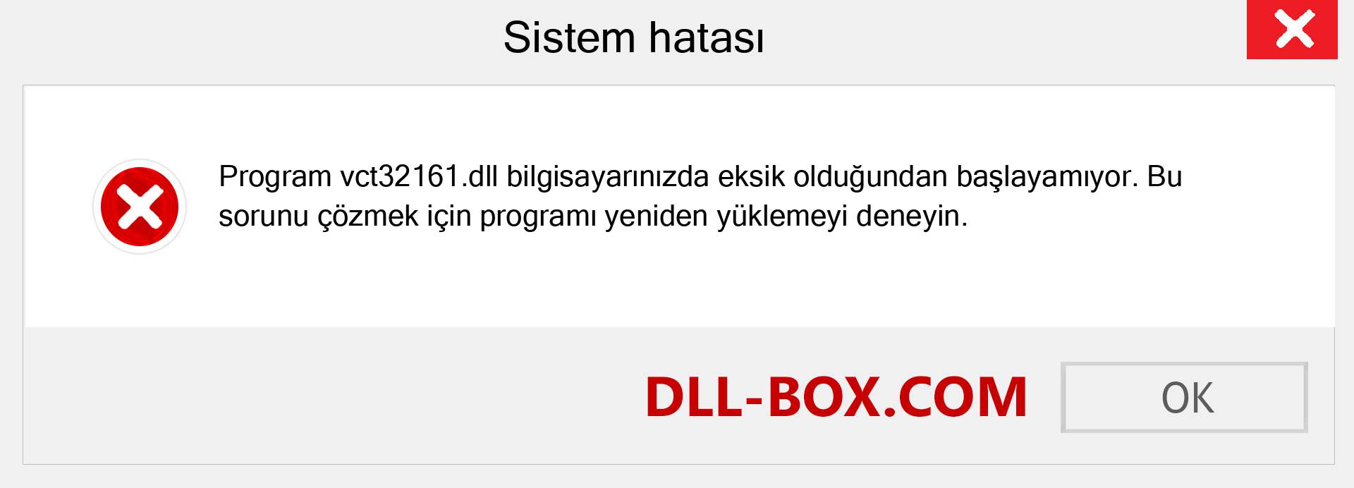 vct32161.dll dosyası eksik mi? Windows 7, 8, 10 için İndirin - Windows'ta vct32161 dll Eksik Hatasını Düzeltin, fotoğraflar, resimler